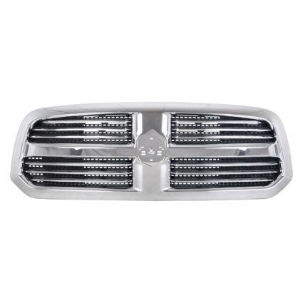 Grille Assembly RAM Logo Grille Platinum CAPA for Ram 1500 1500 Classic