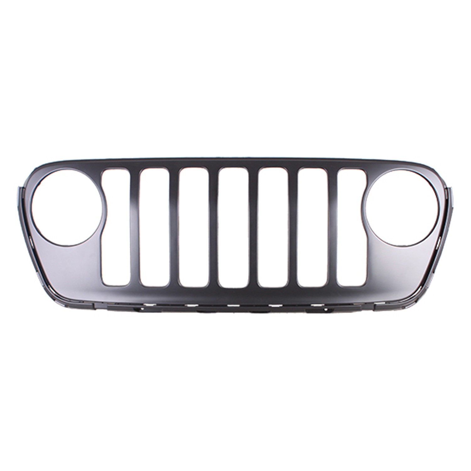 Grille Assembly w/Chrome Trim CAPA for Jeep Wrangler 2018–2023