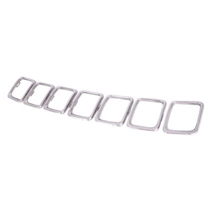 Grille Molding Trim Rings Chrome CAPA for Jeep Compass 2017–2021