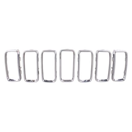 Grille Molding Chrome for Jeep Renegade Limited Sport Latitude North Altitude High Altitude Jeepster 2019–2023