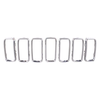 Grille Molding Chrome CAPA for Jeep Renegade Limited Sport Latitude North Altitude High Altitude Jeepster 2019–2023