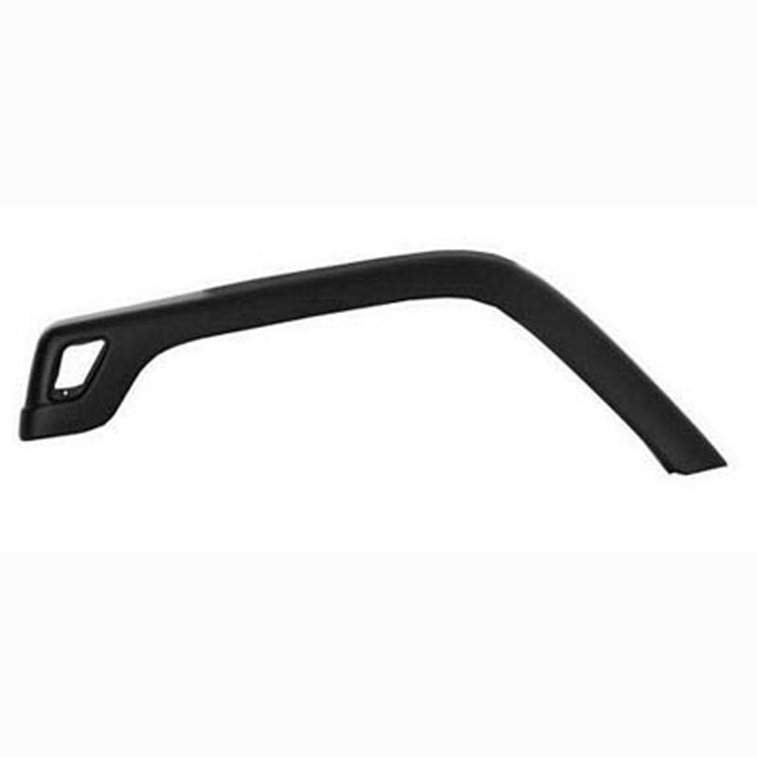 Fender Flare Front Left Flat Black - Code K30 for Jeep Wrangler 1997–2006