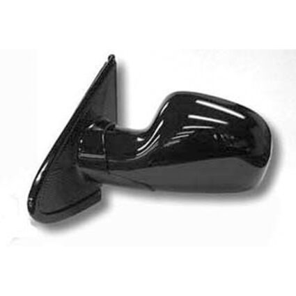 Door Mirror Assembly Left Manual Black for Chrysler Town & Country Voyager Dodge Caravan