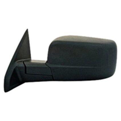 Door Mirror Assembly Left Manual w/o Towing Textured Black for Dodge Ram 2500 Ram 1500 Ram 1500 2500