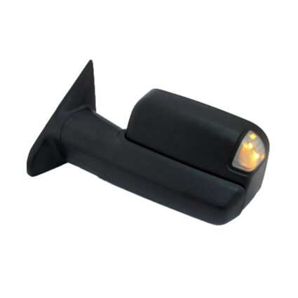 Door Mirror Assembly Left Power Heated Trailer Tow Type for Ram 2500 3500 1500 1500 Classic