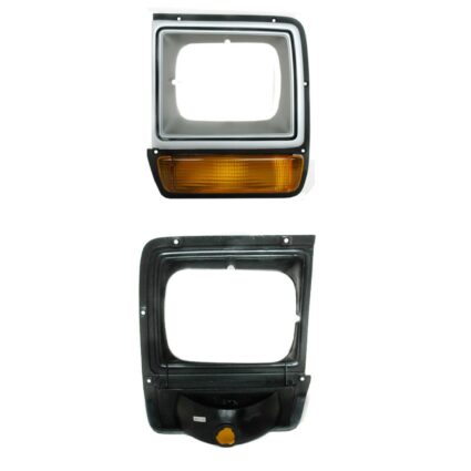 Headlight Door Left Black for Dodge W350 D150 W250 D350 W150 D100 D250 W100 Ramcharger