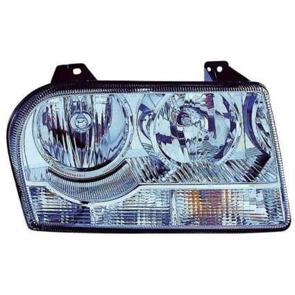 Headlight Lens Housing Left CAPA for Chrysler 300 2005–2007
