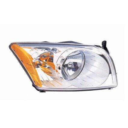 Headlight Lens Housing Right CAPA for Dodge Caliber 2007–2012