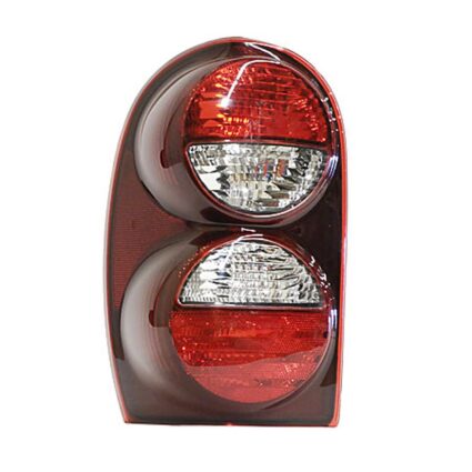 Tail Light Assembly Left w/o Rear Fog Lamps w/Clear Turn Lens w/o Air Dam for Jeep Liberty 2005–2007