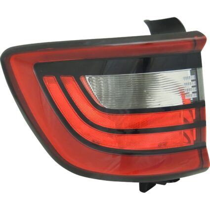 Tail Light Assembly Left CAPA for Dodge Durango 2014–2022