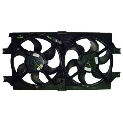 Engine Cooling Fan Assembly Dual Fan Assembly Stamped NMC/NMD/NMS for Chrysler 300M Concorde LHS Dodge Intrepid