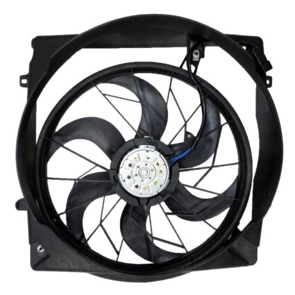 Engine Cooling Fan Assembly Blade/Motor/Shroud for Jeep Liberty 2005–2007