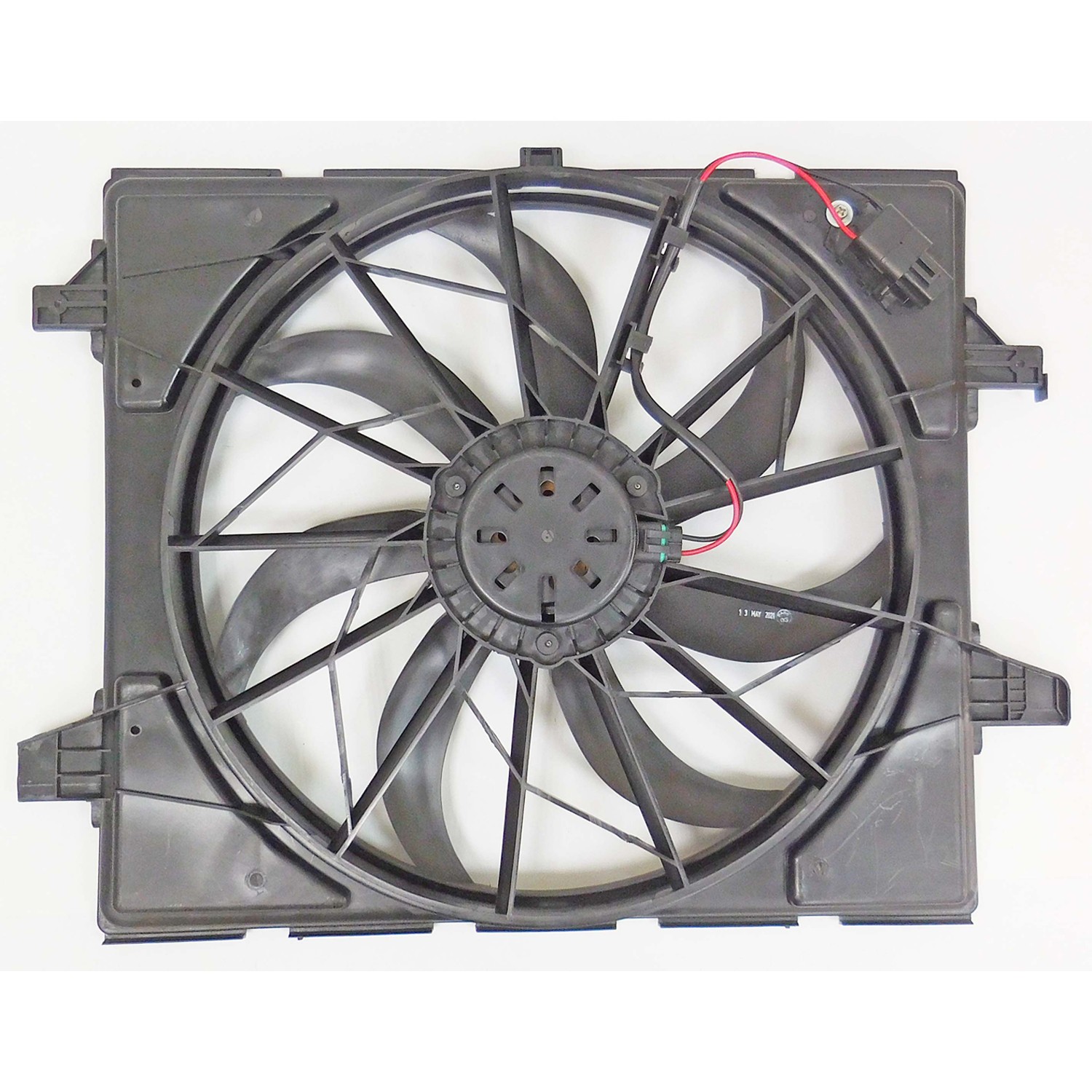 Engine Cooling Fan Assembly Standard Duty Cooling for Dodge Durango 2021–2024