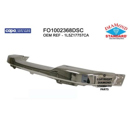 Bumper Face Bar Front Chrome CAPA for Ford Ranger XLT 2001–2005