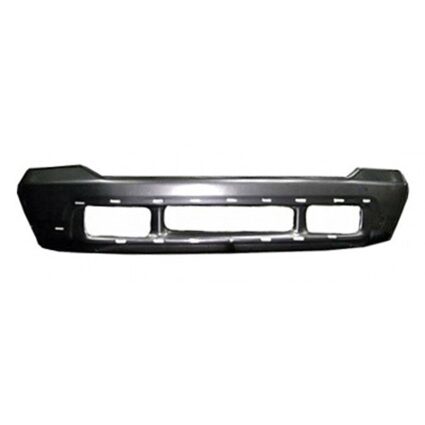 Bumper Face Bar Front w/Lower Valance Holes w/Upper Valance Panel Black for Ford Excursion F-250 Super Duty F-350 Super Duty