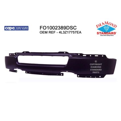 Bumper Face Bar Front To 8-8-05 w/o Fog Lamps Primed CAPA for Ford F-150 2004–2006