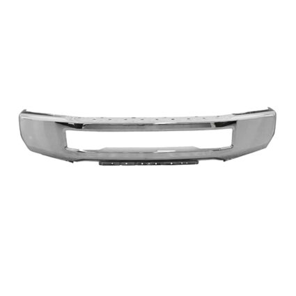 Bumper Face Bar Front w/o Fog Lamps w/o Fender Flares Chrome for Ford F-250 Super Duty F-350 Super Duty
