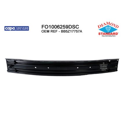 Bumper Cover Reinforcement Front CAPA for Ford Explorer 2011–2015