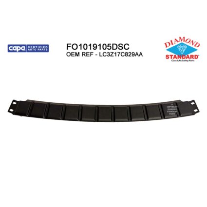 Bumper Step Pad Front CAPA for Ford F-250 Super Duty F-350 Super Duty F-450 Super Duty