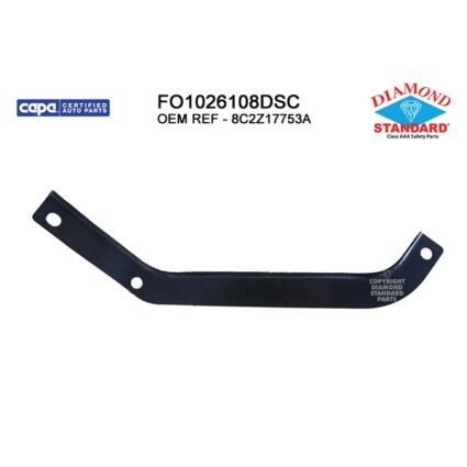 Bumper Cover Reinforcement Front Left CAPA for Ford E-150 E-250 E-350 Super Duty E-450 Super Duty