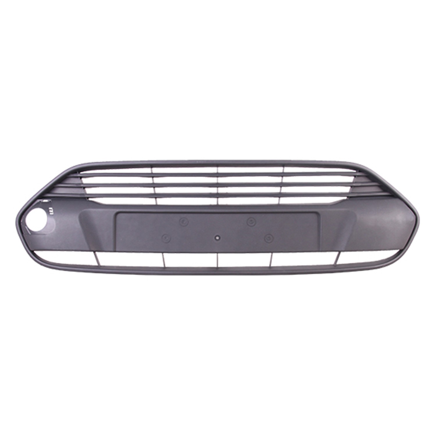 Bumper Cover Grille Front Upper Bumper Grille w/o Honeycomb Mesh CAPA for Ford Transit Connect 2014–2018