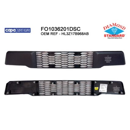 Bumper Cover Grille Front CAPA for Ford F-150 Raptor 2017–2020