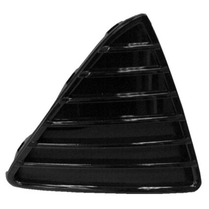 Bumper Insert Front Right Side Grille Gloss Black CAPA for Ford Focus Sedan Titanium SE SEL 2012–2014