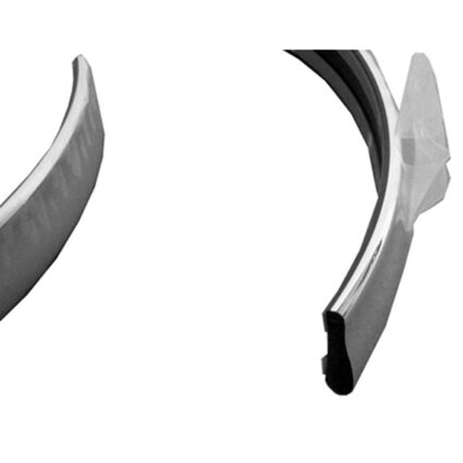 Bumper Impact Strip Front Chrome Left or Right for Lincoln Town Car 1995–1997