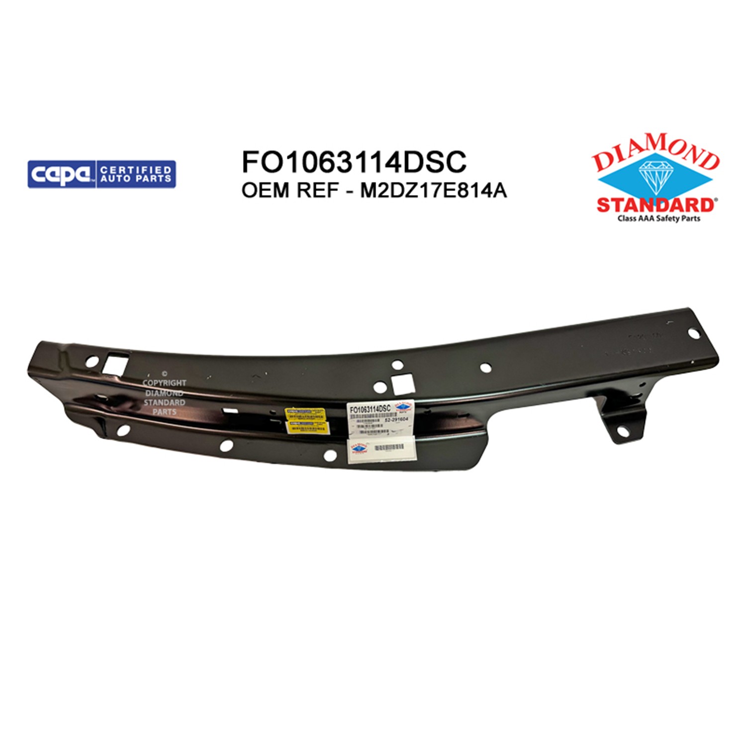 Bumper Support Front Right Bracket CAPA for Ford Bronco 2021–2024