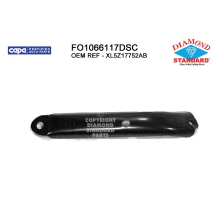 Bumper Bracket Front Left Extra Hole CAPA for Ford Ranger Mazda B2300 B2500 B3000 B4000