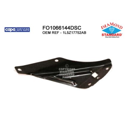 Bumper Bracket Front Left CAPA for Ford Ranger 2001–2007