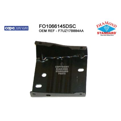 Bumper Bracket Front Left Isolator Bracket CAPA for Ford E-150 E-150 Club Wagon E-150 Econoline E-150 Econoline Club Wagon E-250 E-250 Econoline E-350 Club Wagon E-350 Econoline E-350 Econoline Club Wagon E-350 Super Duty E-450 Econoline Super Duty E-450 Super Duty E-550 Econoline Super Duty E-550 Super Duty