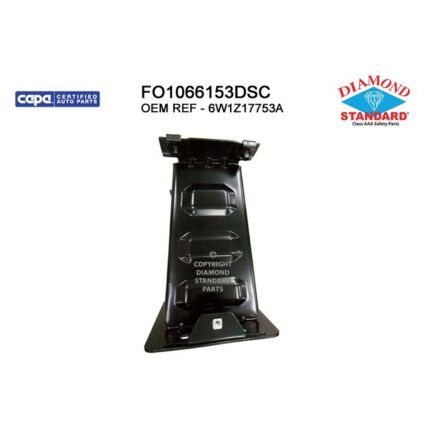 Bumper Bracket Front Left CAPA for Ford Crown Victoria Lincoln Town Car Mercury Grand Marquis Marauder