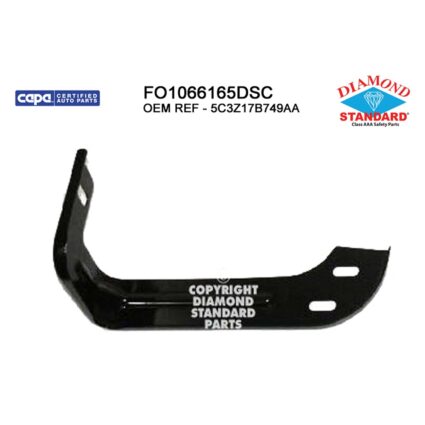 Bumper Bracket Front Left Inner Mounting Bracket CAPA for Ford Excursion F-250 Super Duty F-350 Super Duty