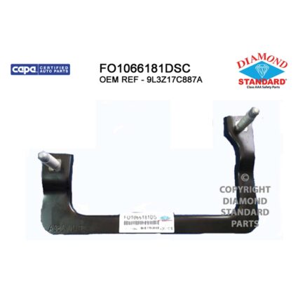 Bumper Bracket Front Left CAPA for Ford F-150 2009–2014