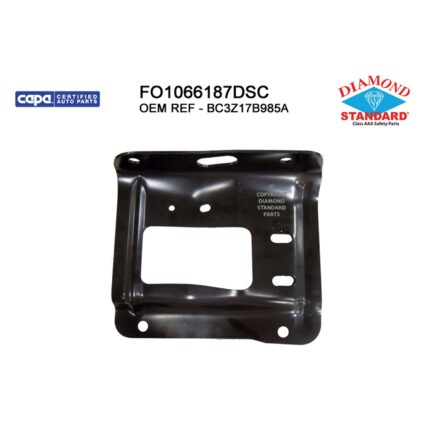 Bumper Bracket Front Left Mounting Plate CAPA for Ford F-250 Super Duty F-350 Super Duty