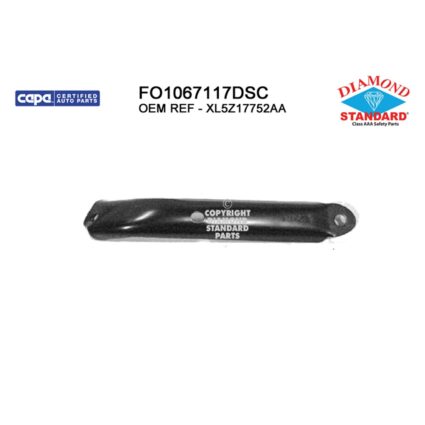 Bumper Bracket Front Right Extra Hole CAPA for Ford Ranger Mazda B2300 B2500 B3000 B4000