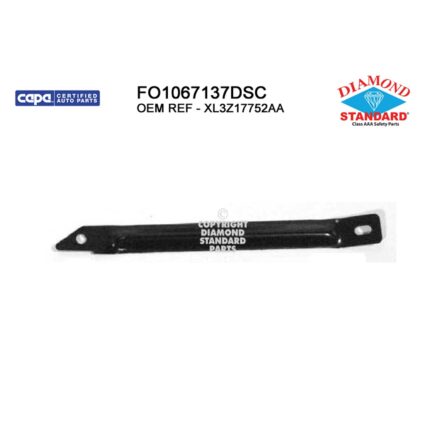 Bumper Bracket Front Right Lightning/Svt Mounting Brace Heritage Front Bracket CAPA for Ford Expedition F-150 F-150 Heritage