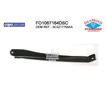 Bumper Bracket Front Right Bumper Support Bracket CAPA for Ford Excursion F-250 Super Duty F-350 Super Duty