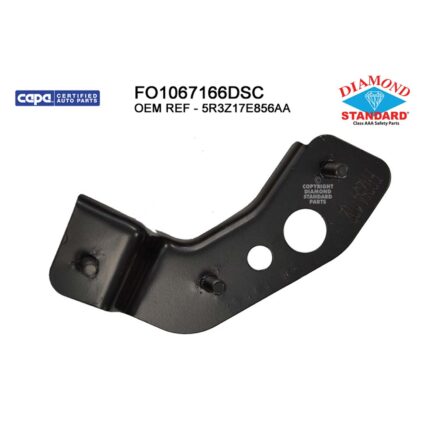 Bumper Bracket Front Right Side Bumper Bracket CAPA for Ford Mustang 2005–2009