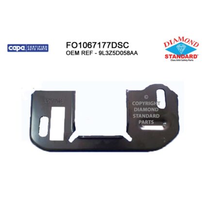 Bumper Bracket Front Right Bracket Kit CAPA for Ford F-150 2009–2014