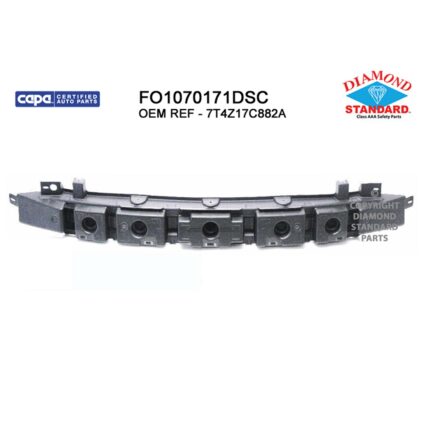 Bumper Impact Absorber Front CAPA for Ford Edge 2007–2010