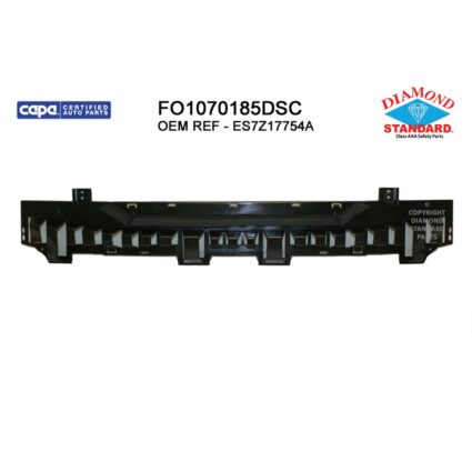 Bumper Impact Absorber Front CAPA for Ford Fusion SE Hybrid Energi SE Energi Titanium Titanium Hybrid S Hybrid 2013–2016