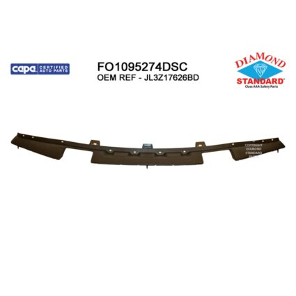 Bumper Valance / Grille Kit Front Upper w/Tow Hooks CAPA for Ford F-150 2018–2020