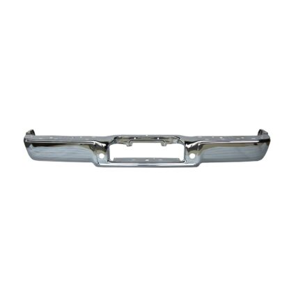 Bumper Face Bar Rear For Styleside Models w/o Park Sensor From 11/30/04 Chrome CAPA for Ford F-150 Lincoln Mark LT