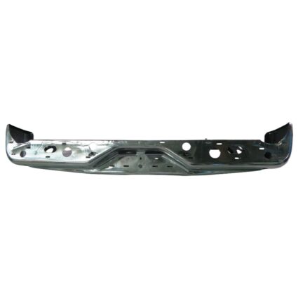 Bumper Face Bar Rear w/Rear Object Sensors w/Step Bumper CAPA for Ford E-150 E-250 E-350 Super Duty E-450 Super Duty