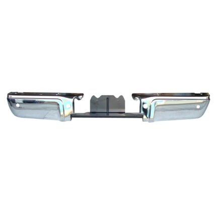 Bumper Face Bar Rear w/Rear Object Sensors Chrome for Ford F-250 Super Duty F-350 Super Duty