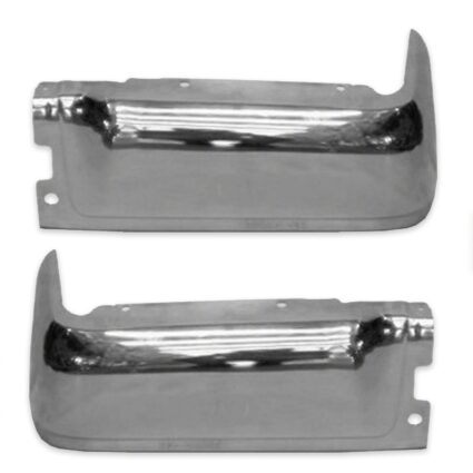 Bumper Face Bar Rear w/o Rear Object Sensors Chrome for Ford F-150 2009–2014