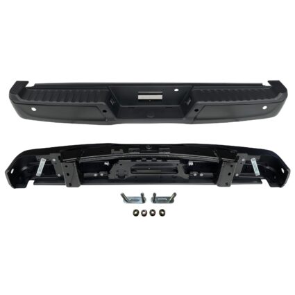 Bumper Assembly Rear w/o Towing Pkg w/Parking Aid w/Active Park w/Lamps for Ford F-150 2021–2024