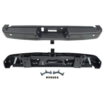 Bumper Assembly Rear w/Med/Hvy Tow w/Parking Aid w/Active Park w/Lamps for Ford F-150 2021–2024